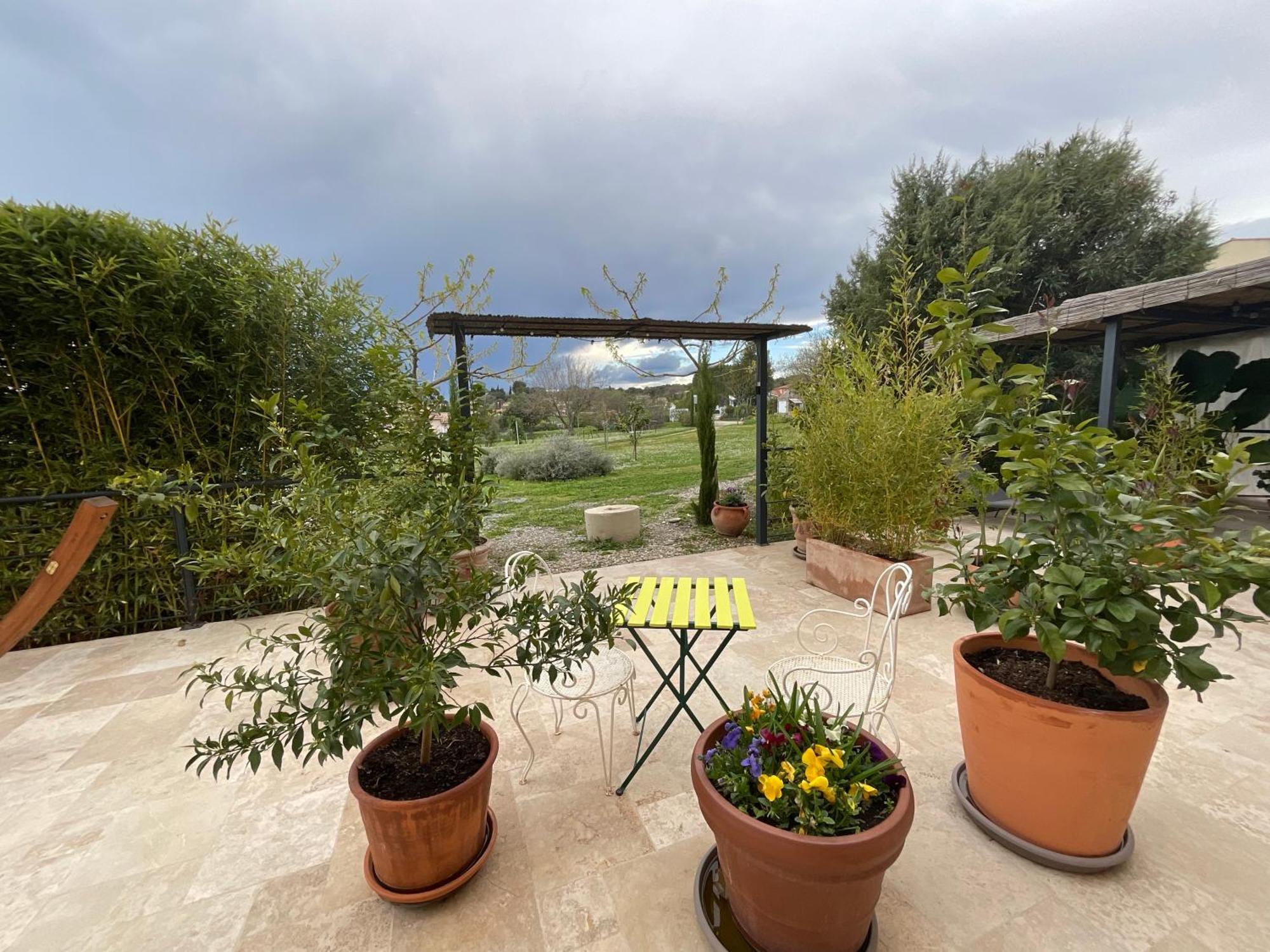 Apartmán La Bergerie Domessargues Exteriér fotografie