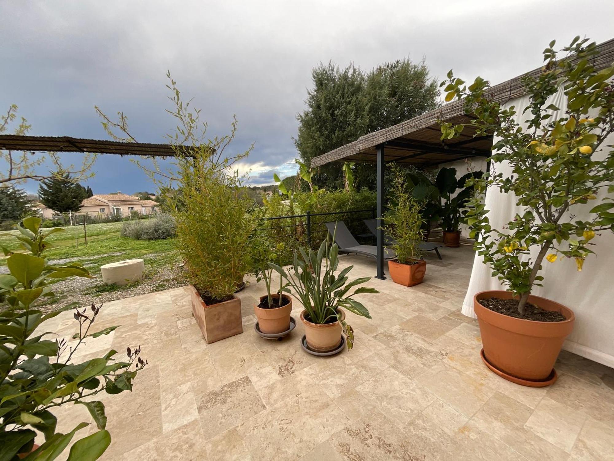 Apartmán La Bergerie Domessargues Exteriér fotografie