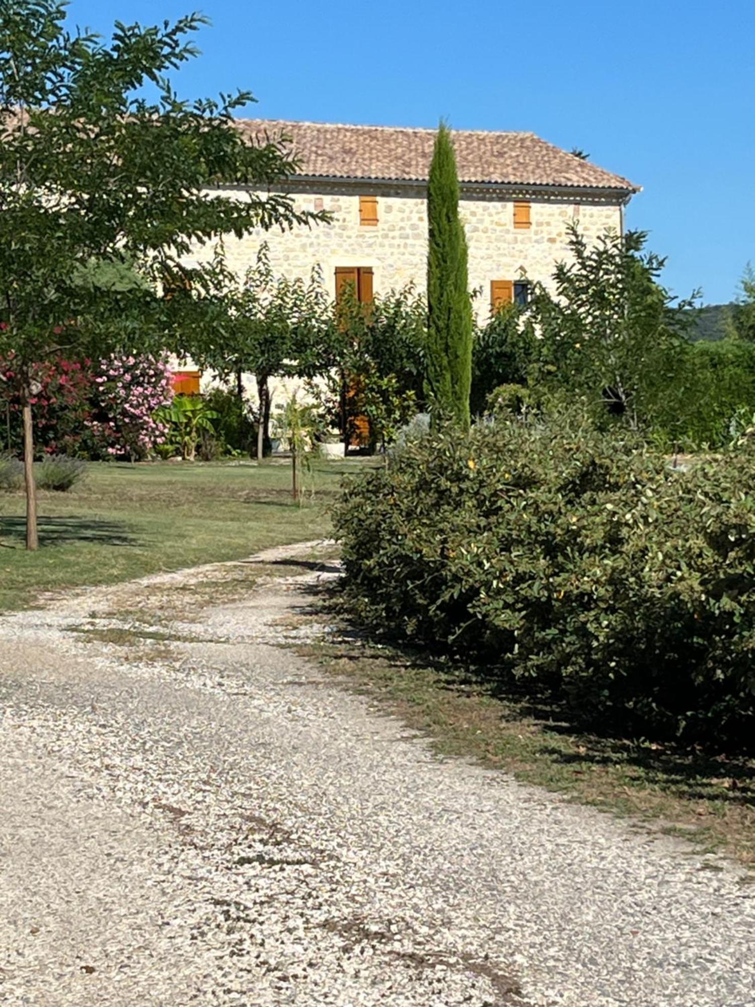 Apartmán La Bergerie Domessargues Exteriér fotografie