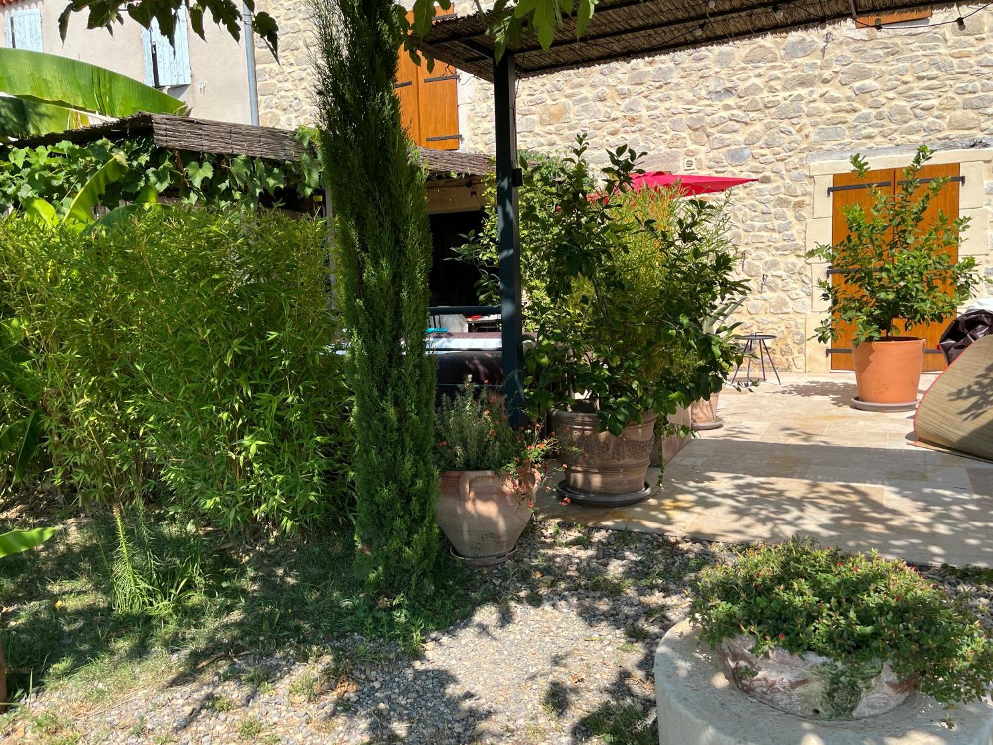 Apartmán La Bergerie Domessargues Exteriér fotografie