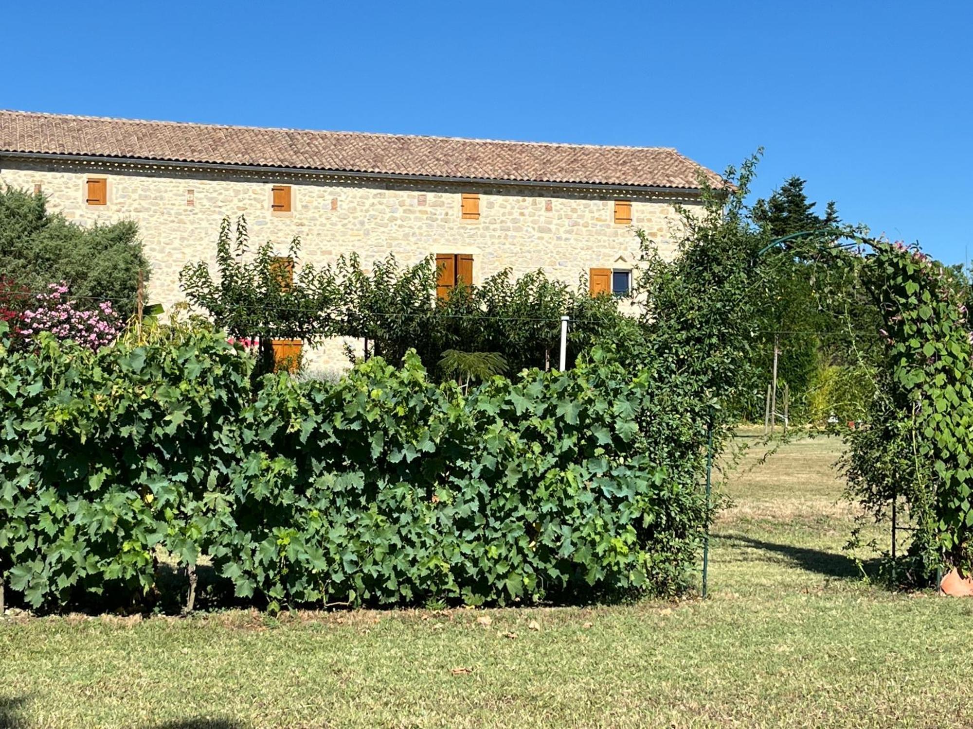 Apartmán La Bergerie Domessargues Exteriér fotografie